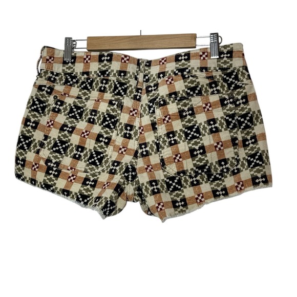Anthropologie Pilcro The Wanderer Shorts Women's Size 30 Boho‎ Corduroy Bohemian - Picture 3 of 11